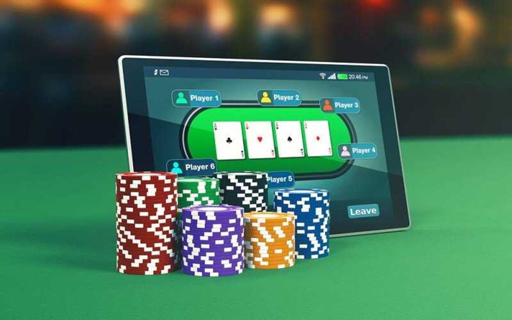 Hình ảnh minh họa vòng Preflop trong trò chơi bài Texas Holdem.
